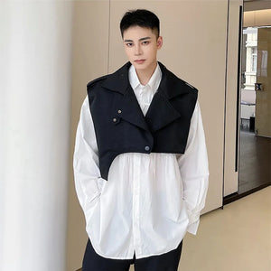 Irregular Cargo Vest Style