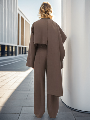 Irregular Cloak Jacket Women Spring