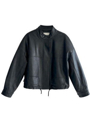 Jacket Women PU Leather Spring