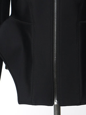 Jacket Women Spring Black Slim