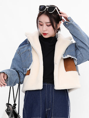 Jacket Women Spring Denim