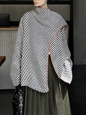 Jacket Women Spring Wool PU Leather