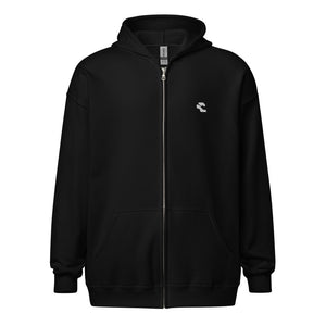 Japanese Black zip up hoodie
