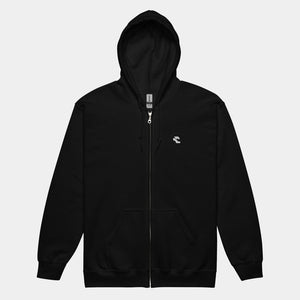 Japanese Black zip up hoodie