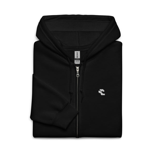 Japanese Black zip up hoodie