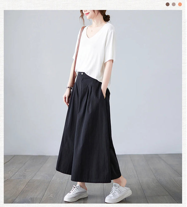 Japanese Skirt Pants