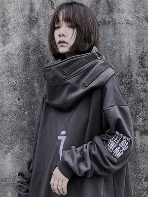 Japanese Techwear Hoodie