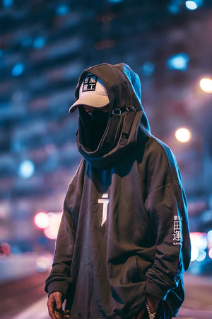 Japanese Techwear Hoodie