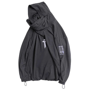 Japanese Techwear Hoodie
