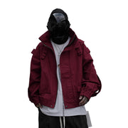 Chaqueta cyberpunk de tendencia japonesa