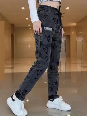 Jeans Camo Cargo Pants