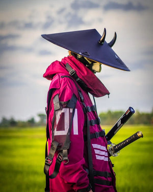 Jingasa Cyberpunk Hat