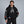 Kanji Fleece Y2k Hoodie – worn by a man