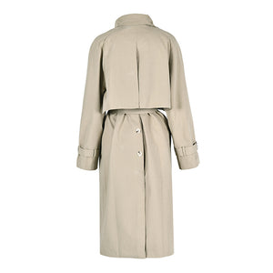 Khaki Trench Spring Jacket Women