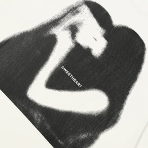 Y2K shirts met kussende print