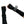 Knitted Long Black Goth Fingerless Gloves