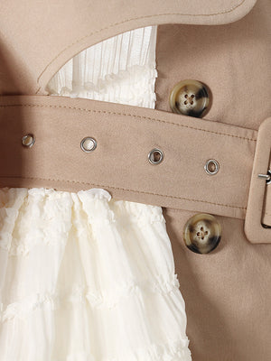 Lace Patchwork Spring Jacket Women