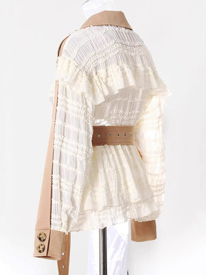 Lace Patchwork Spring Jacket Women