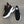 Lace Up Black Platform Sneakers