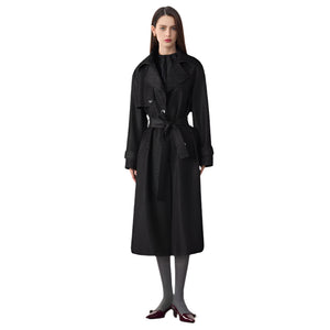 Lace Up Long Spring Jacket Women