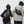 Printed large capacity sling bag in grey, black or orange