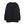 Black layered patchwork men hoodie in fleece backed polyester