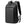 Black backpack with layered compartments and a wet and dry separation pocket