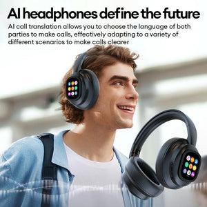 LCD Screen Cyberpunk Headphones — photo 2