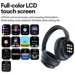 LCD Screen Cyberpunk Headphones — photo 4