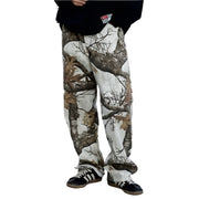 Pantalon en jean Cyberpunk Leaf