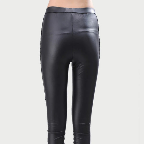 Leather Cut Pants