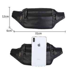 Leather Men Crossbody Sling Bag