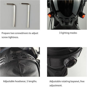 LED Helmet Cyberpunk