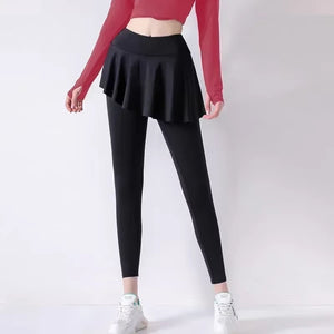 Leggings Black Skort