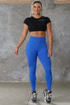 Leggings Blue Scrunch Butt