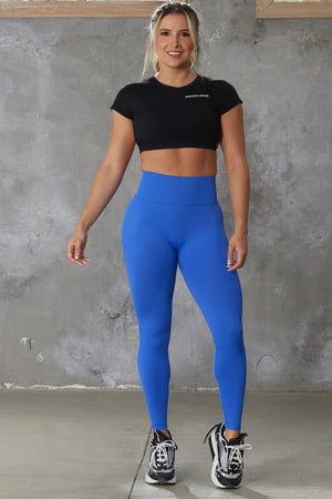 Leggings Blue Scrunch Butt
