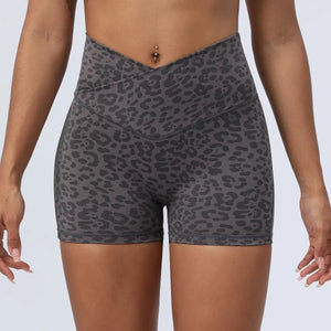 Leopard Booty Shorts