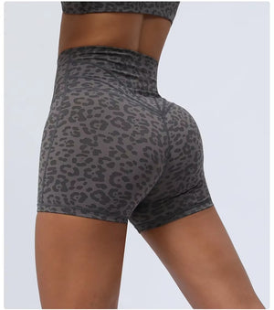 Leopard Booty Shorts