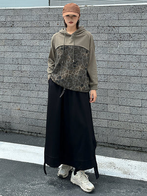 Leopard Printed Hoodie Women