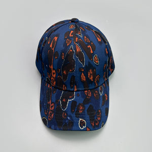 Leopard Stripe Print Y2K Cap