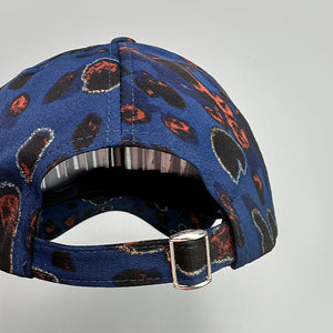 Leopard Stripe Print Y2K Cap