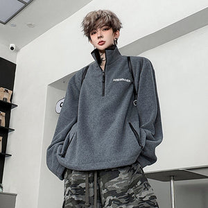 Letter Embroidery Y2K Jacket