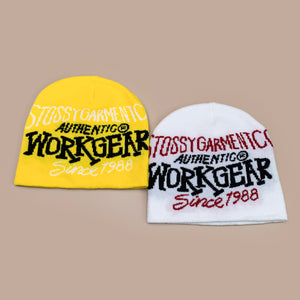Letters Knitted Y2K Beanies
