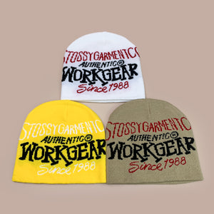 Letters Knitted Y2K Beanies