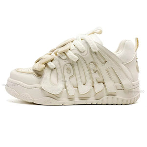 Letters Y2K Sneakers Shoes