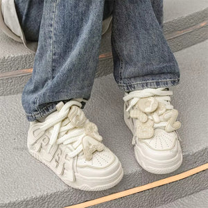 Letters Y2K Sneakers Shoes
