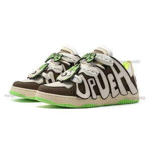 Letters Y2K Sneakers Shoes