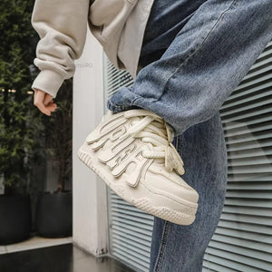 Letters Y2K Sneakers Shoes