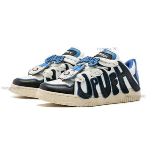 Letters Y2K Sneakers Shoes