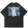 Life Label Graphic T Shirt Y2K